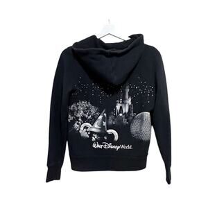 Disney World Black Hoodie Sweatshirt